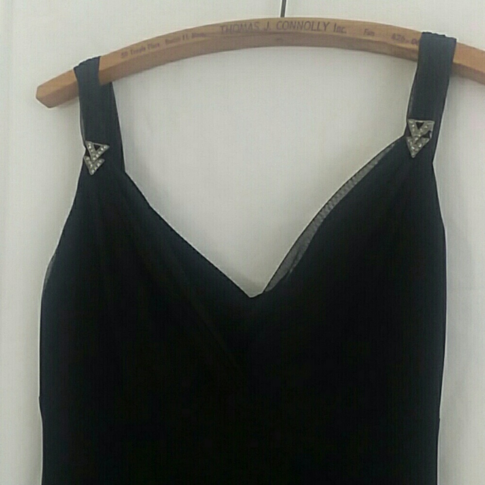 Evam Picone Little Black Evening Dress